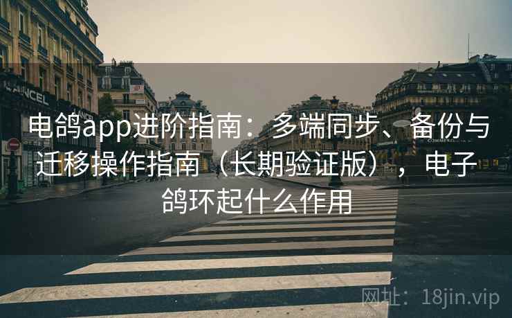 电鸽app进阶指南:多端同步、备份与迁移操作指南(长期验证版),电子鸽环起什么作用 第2张 电鸽app进阶指南:多端同步、备份与迁移操作指南(长期验证版),电子鸽环起什么作用 第2张
