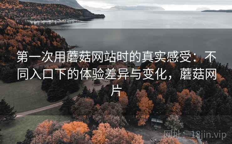 第一次用蘑菇网站时的真实感受:不同入口下的体验差异与变化,蘑菇网片 第2张 第一次用蘑菇网站时的真实感受:不同入口下的体验差异与变化,蘑菇网片 第2张
