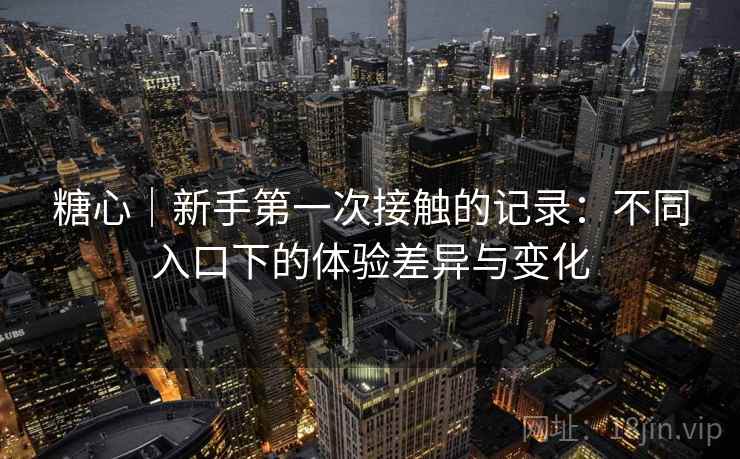 糖心|新手第一次接触的记录:不同入口下的体验差异与变化 第1张 糖心|新手第一次接触的记录:不同入口下的体验差异与变化 第1张