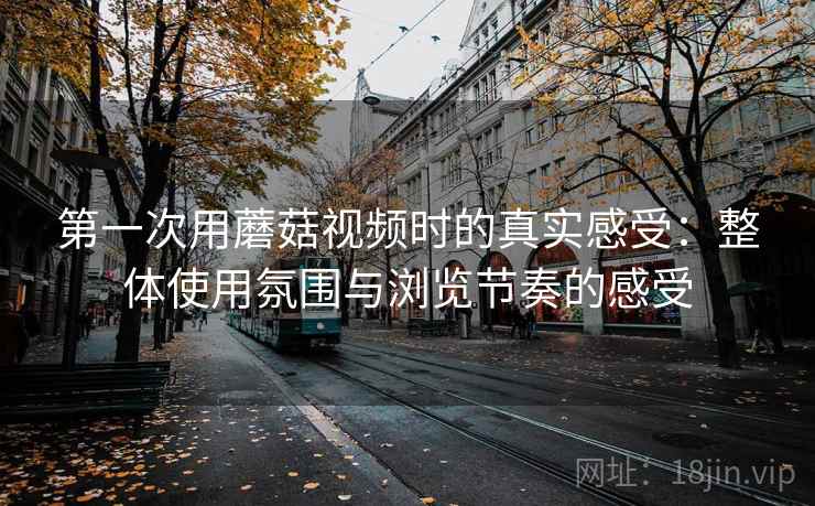 第一次用蘑菇视频时的真实感受:整体使用氛围与浏览节奏的感受 第1张 第一次用蘑菇视频时的真实感受:整体使用氛围与浏览节奏的感受 第1张